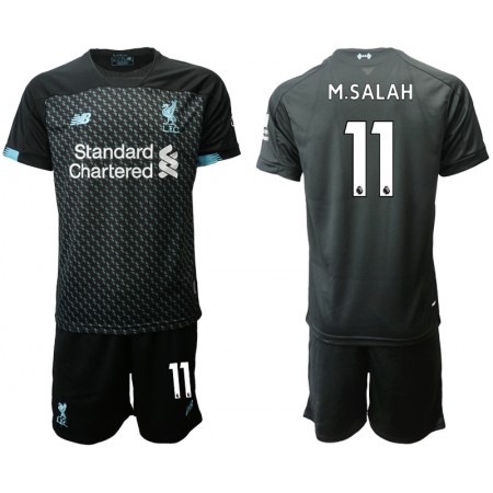 Fotballdrakt Liverpool M.SALAH 11 Barn Tredjetrøye 2019-2020 Kortermet